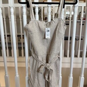 Abercrombie linen romper